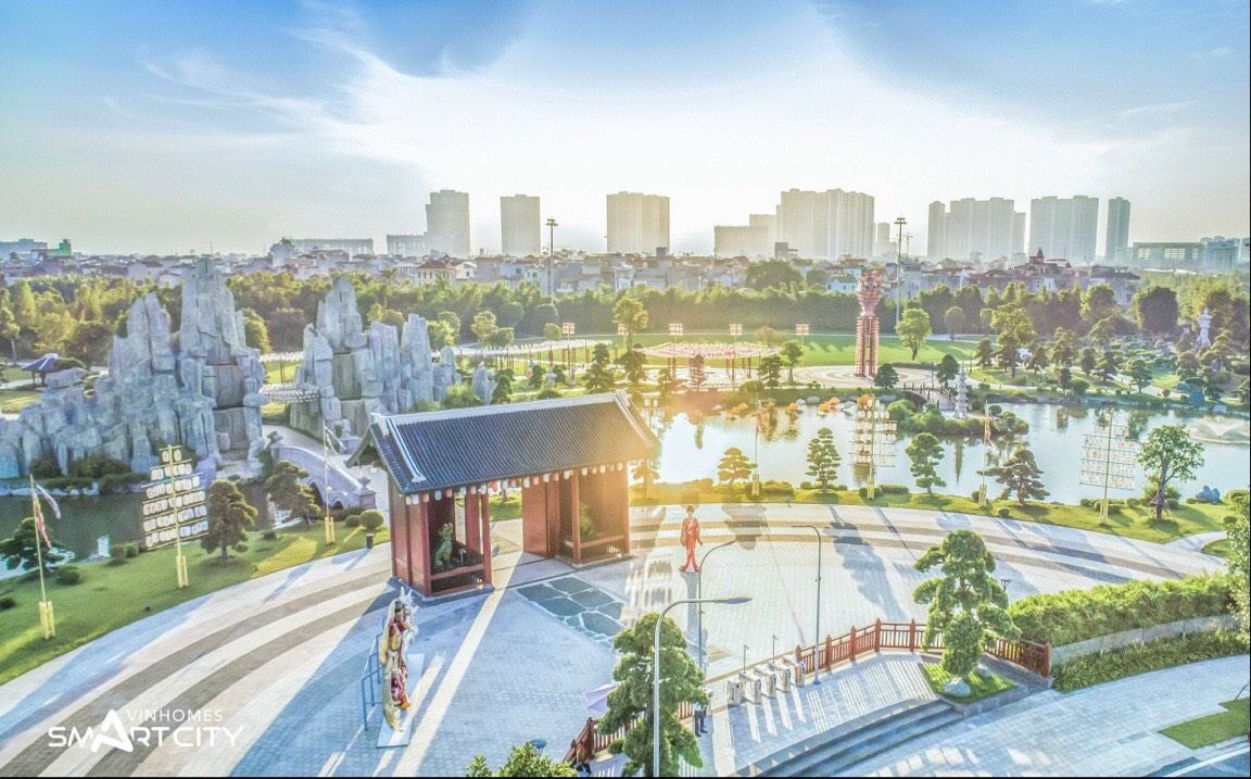 vườn nhật smart city