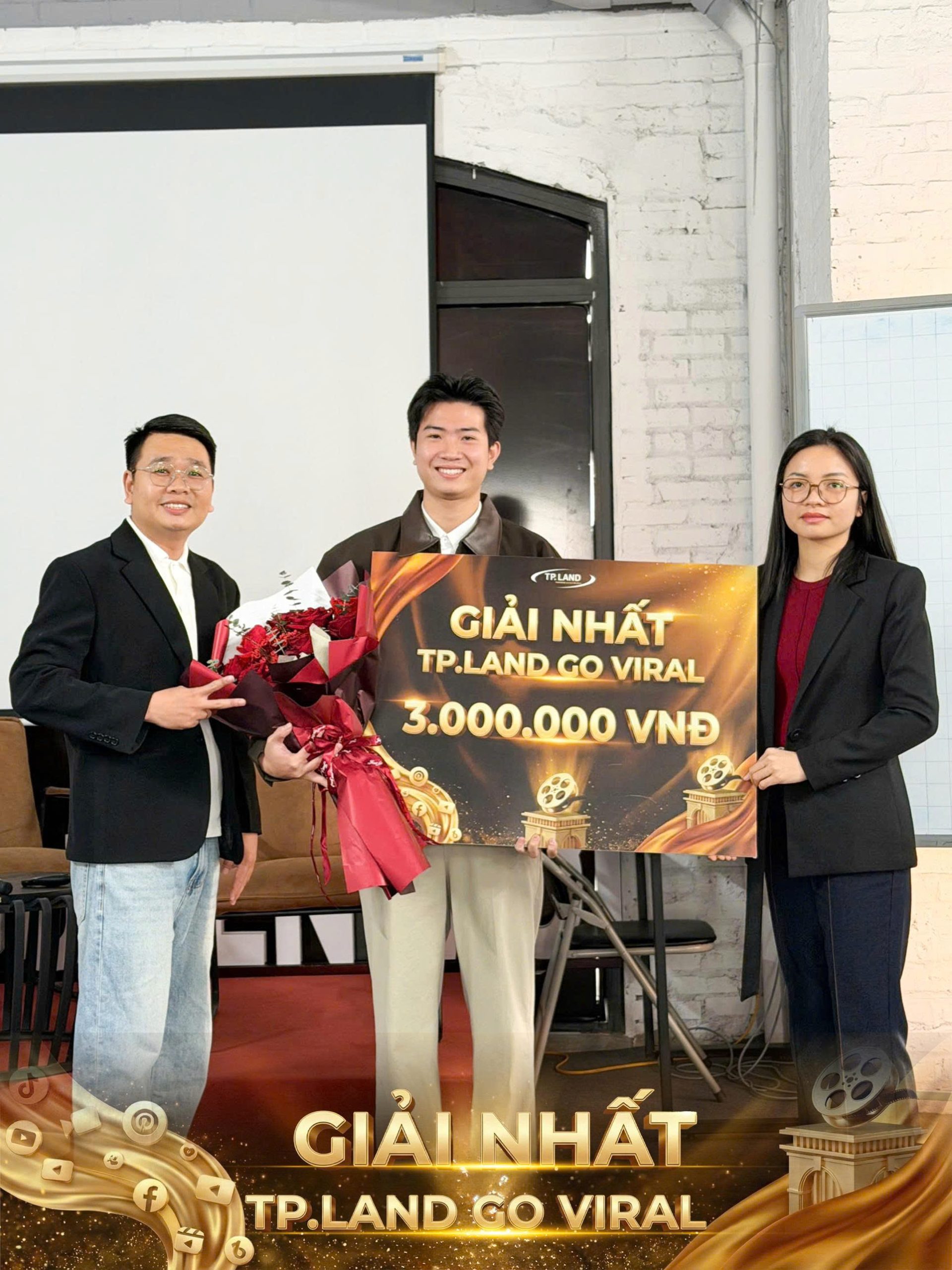 Trần Hữu Hiệu – Giải Nhất Tuần 1 cuộc thi TP.LAND GO VIRAL